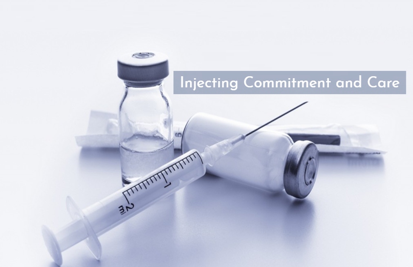 injecting commitment and care